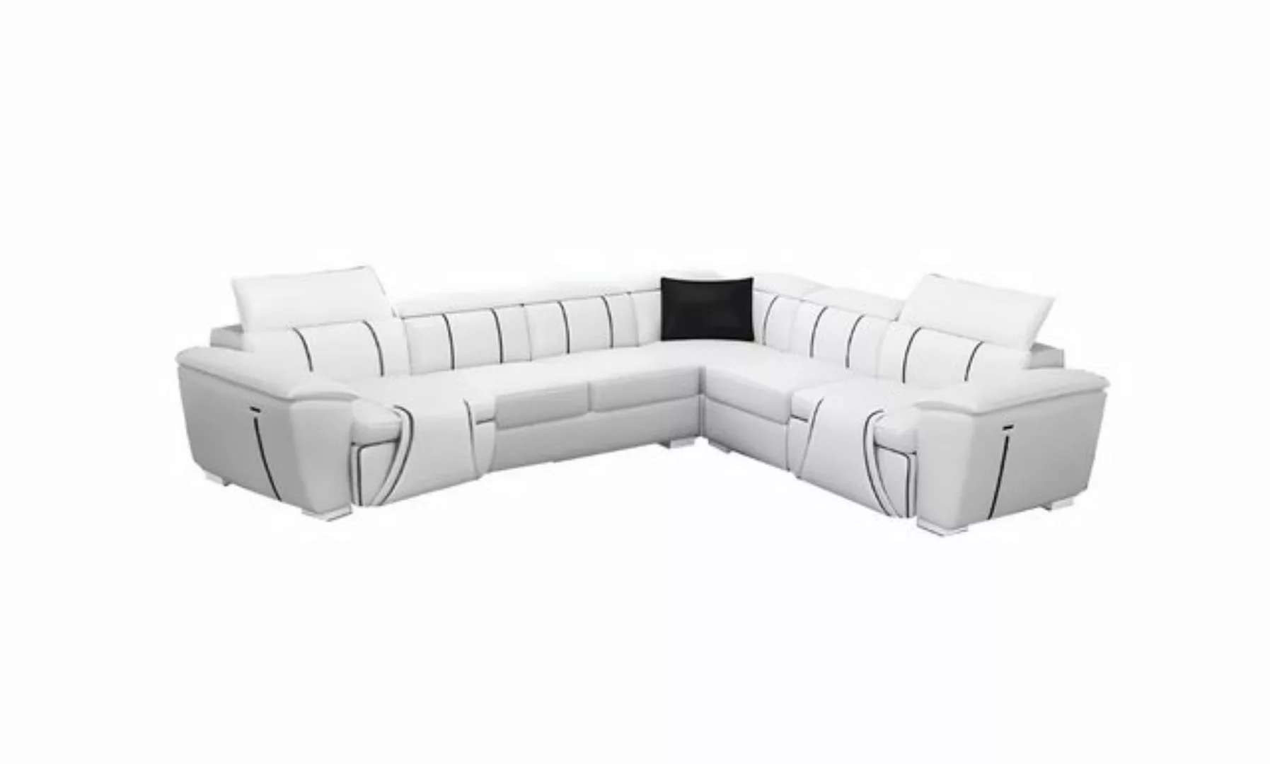 Xlmoebel Ecksofa 2-teilige moderne Design-Sitzgarnitur mit Polsterung für d günstig online kaufen