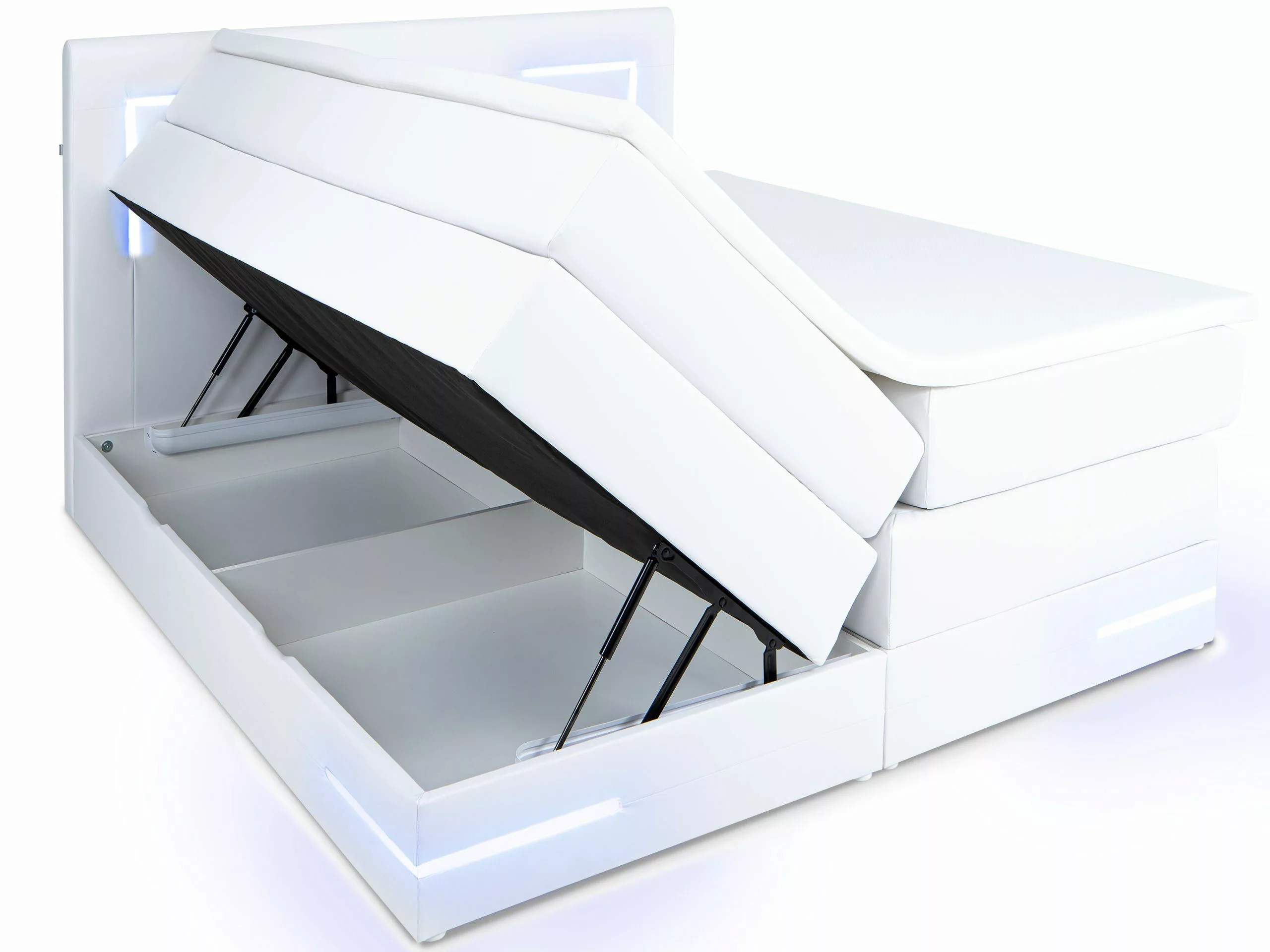 wonello Boxspringbett Lights 2.0, mit LED günstig online kaufen