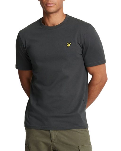 Lyle & Scott T-Shirt Aus 100% Baumwolle Gerader Schnitt günstig online kaufen