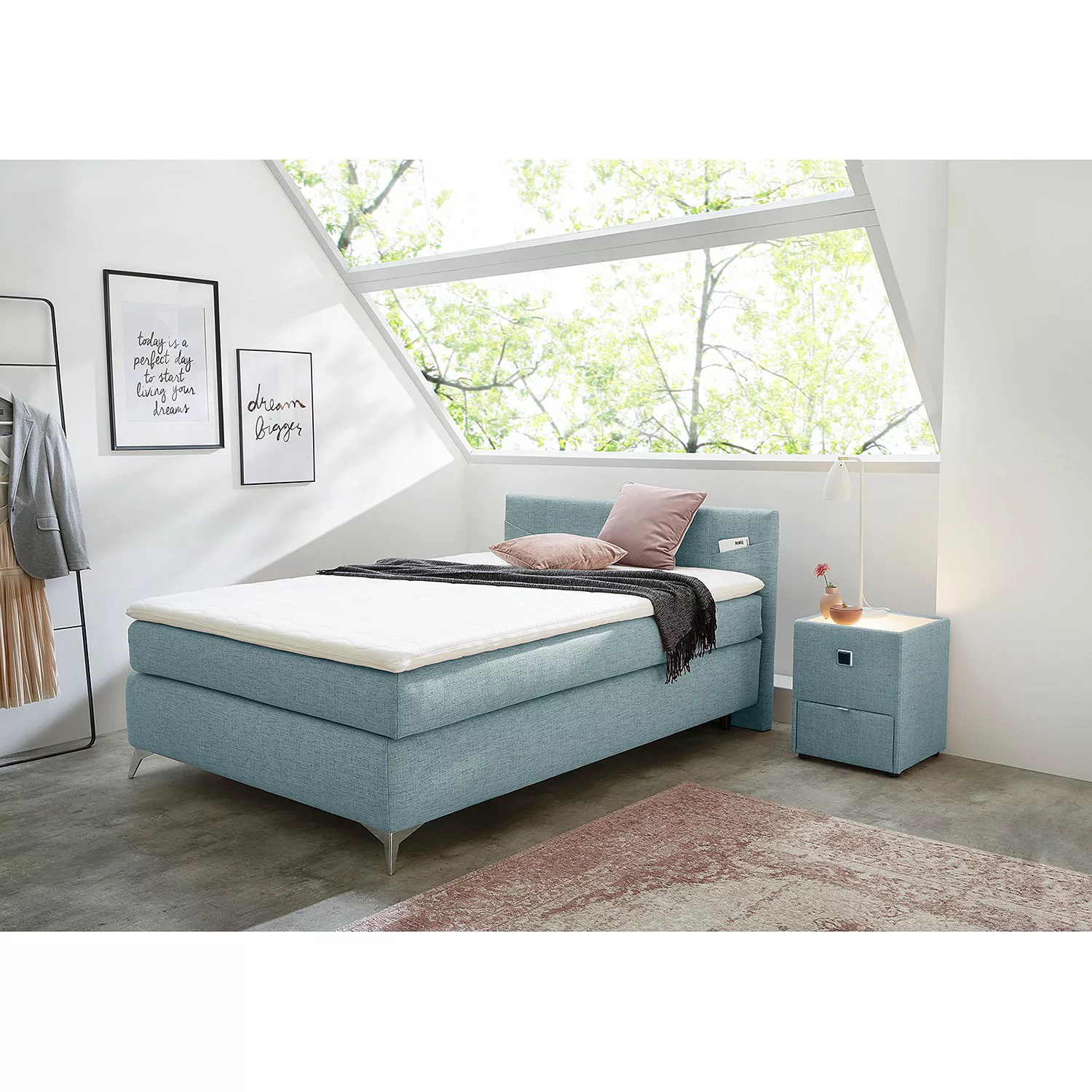 home24 Boxspringbett Dresher günstig online kaufen