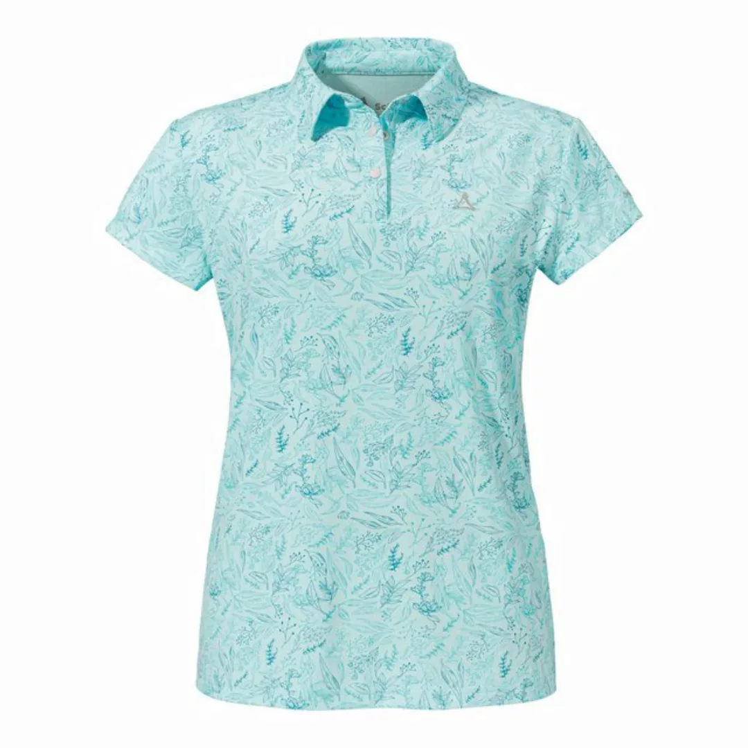 Schöffel Poloshirt SCHÖFFEL Polo Shirt Sternplatte L Hellblau günstig online kaufen