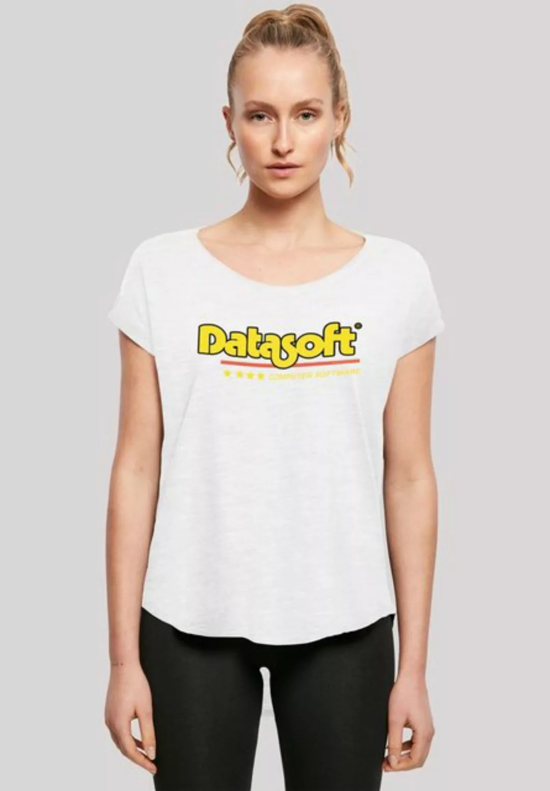 F4NT4STIC T-Shirt "Retro Gaming Datasoft Logo gelb", Print günstig online kaufen