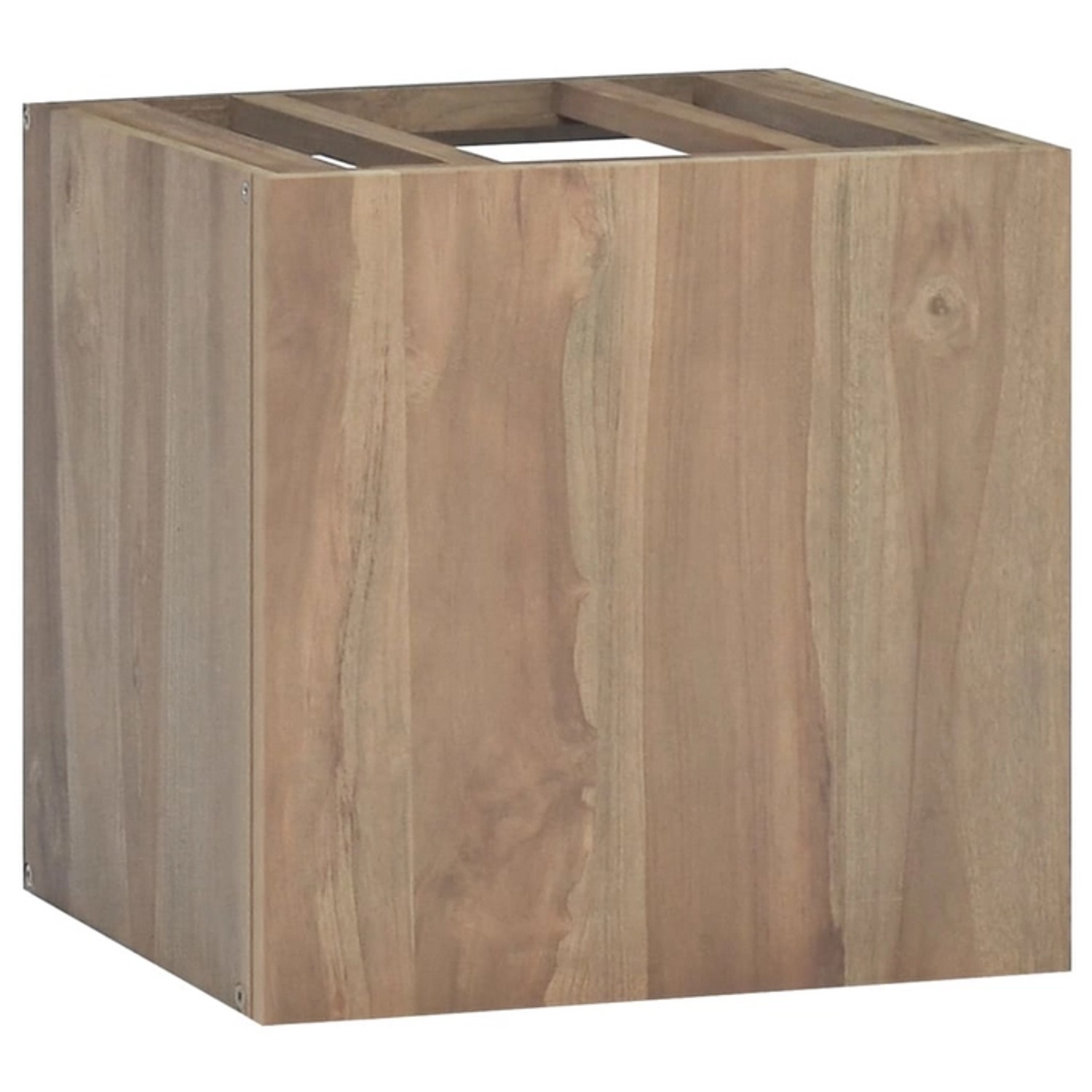 vidaXL Hängeschrank Wand-Badschrank 46x25,5x40 cm Massivholz Teak günstig online kaufen