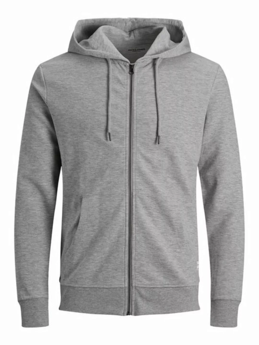 Jack & Jones Herren Hoodie Kapuzenpullover JJEBASIC ZIP - Regular Fit Pluss günstig online kaufen