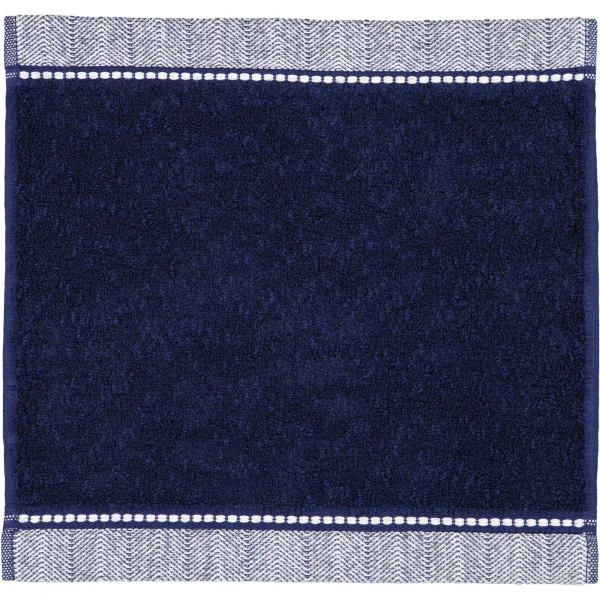 Möve Handtücher Brooklyn Uni - Farbe: deep sea - 596 - Seiflappen 30x30 cm günstig online kaufen