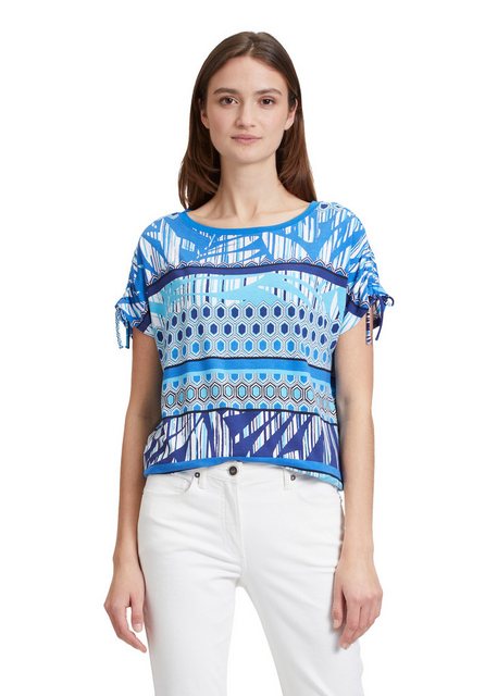 Betty Barclay Kurzarmshirt "Betty Barclay Casual-Shirt mit Raffung", Druck günstig online kaufen