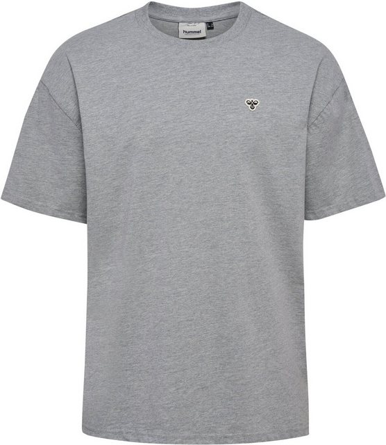 hummel T-Shirt hmlLOOSE T-SHIRT BEE S/S GREY MELANGE günstig online kaufen