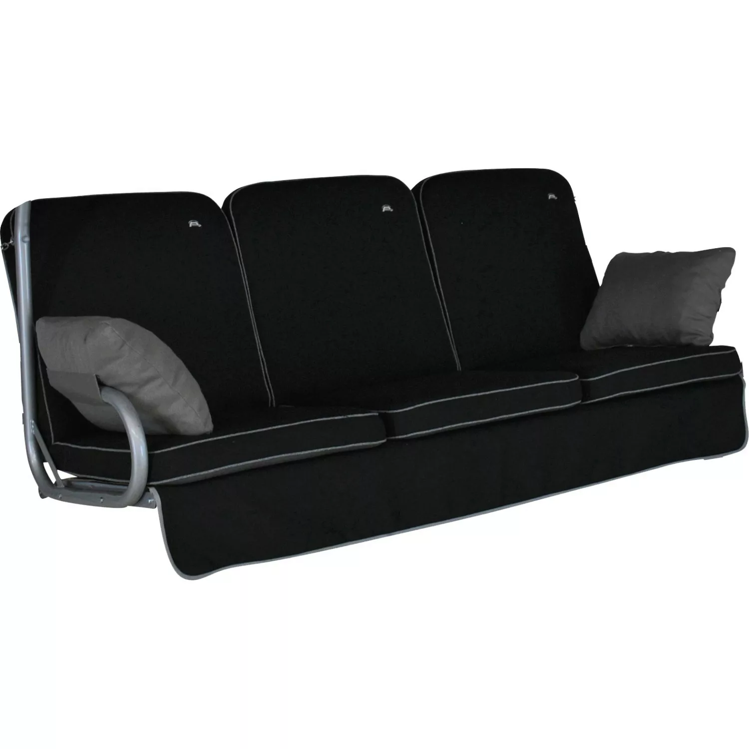 Angerer Hollywoodschaukel Auflage Comfort Style Schwarz günstig online kaufen