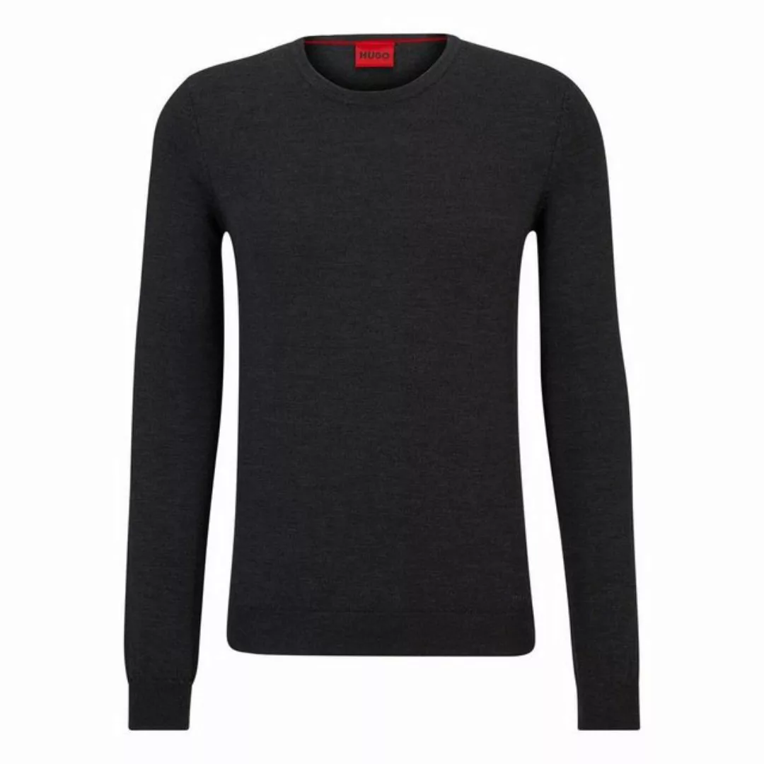 HUGO Sweatshirt Herren Strickpullover - San Cedric-M1, Rundhals günstig online kaufen