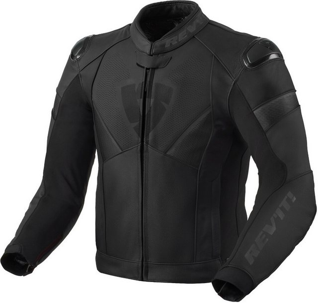 Revit Motorradjacke Argon 2 perforierte Motorrad Lederjacke günstig online kaufen