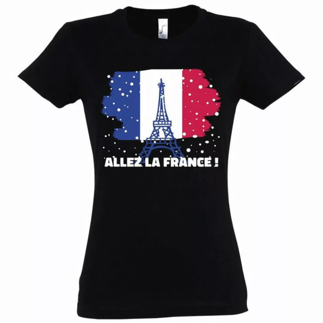 Youth Designz T-Shirt Allez la France! Damen Shirt mit trendigen Frontprint günstig online kaufen