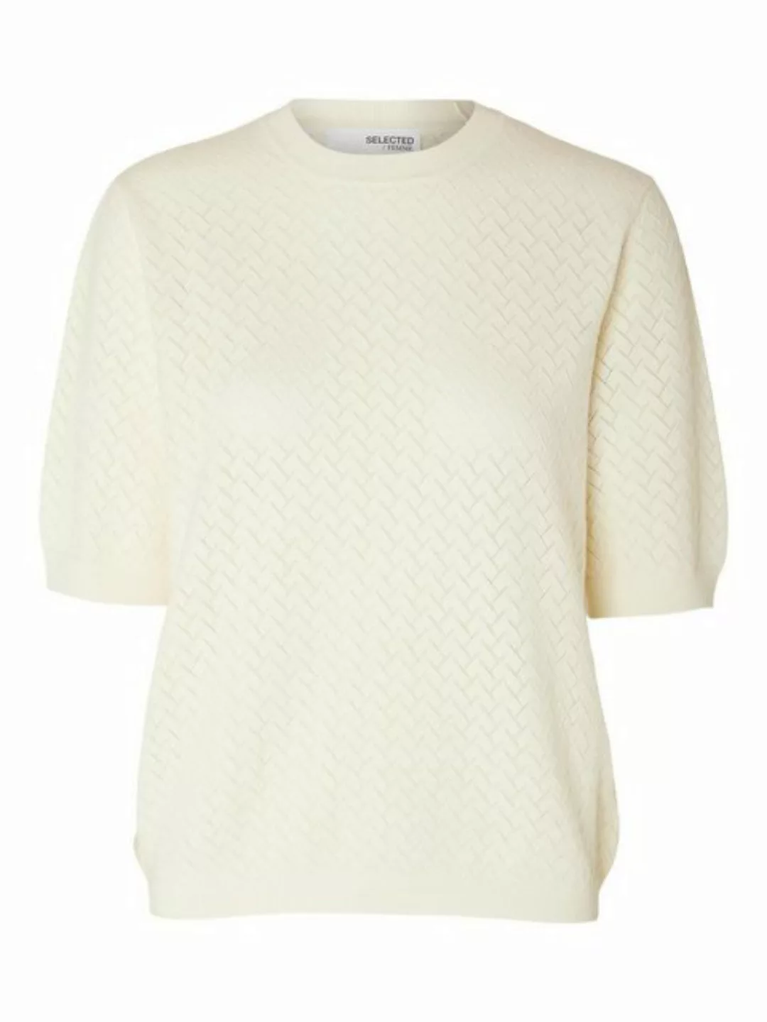 SELECTED FEMME Sweatshirt SLFHELENA 2/4 KNIT O-NECK günstig online kaufen