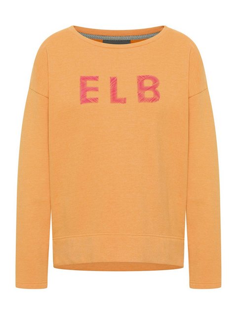 Elbsand Sweatshirt Aruna Sunset Orange Melange günstig online kaufen