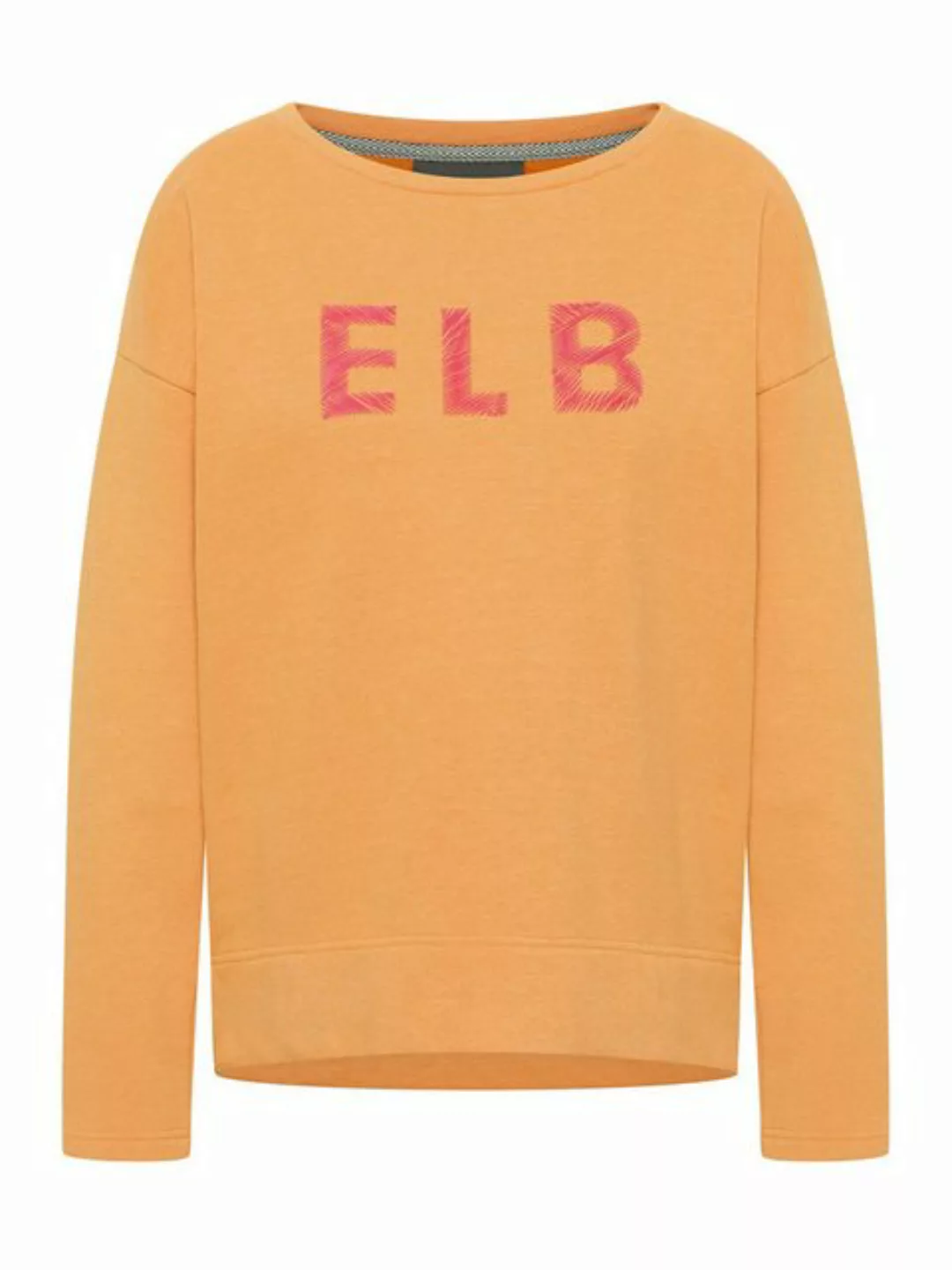 Elbsand Sweatshirt Aruna Sunset Orange Melange günstig online kaufen