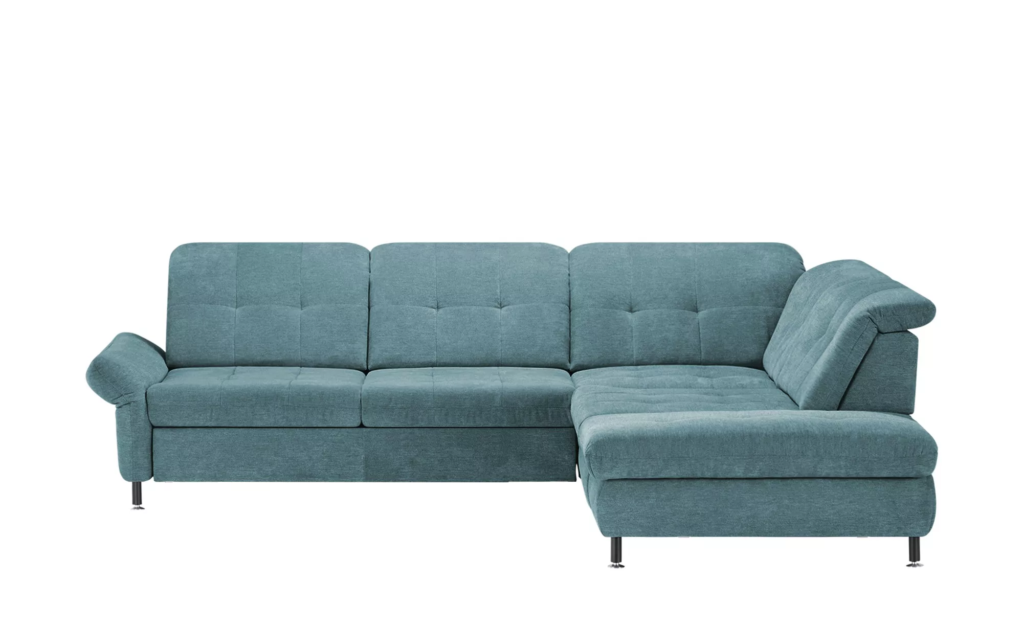 Ecksofa - blau - 296 cm - 85 cm - 260 cm - Polstermöbel > Sofas > Ecksofas günstig online kaufen