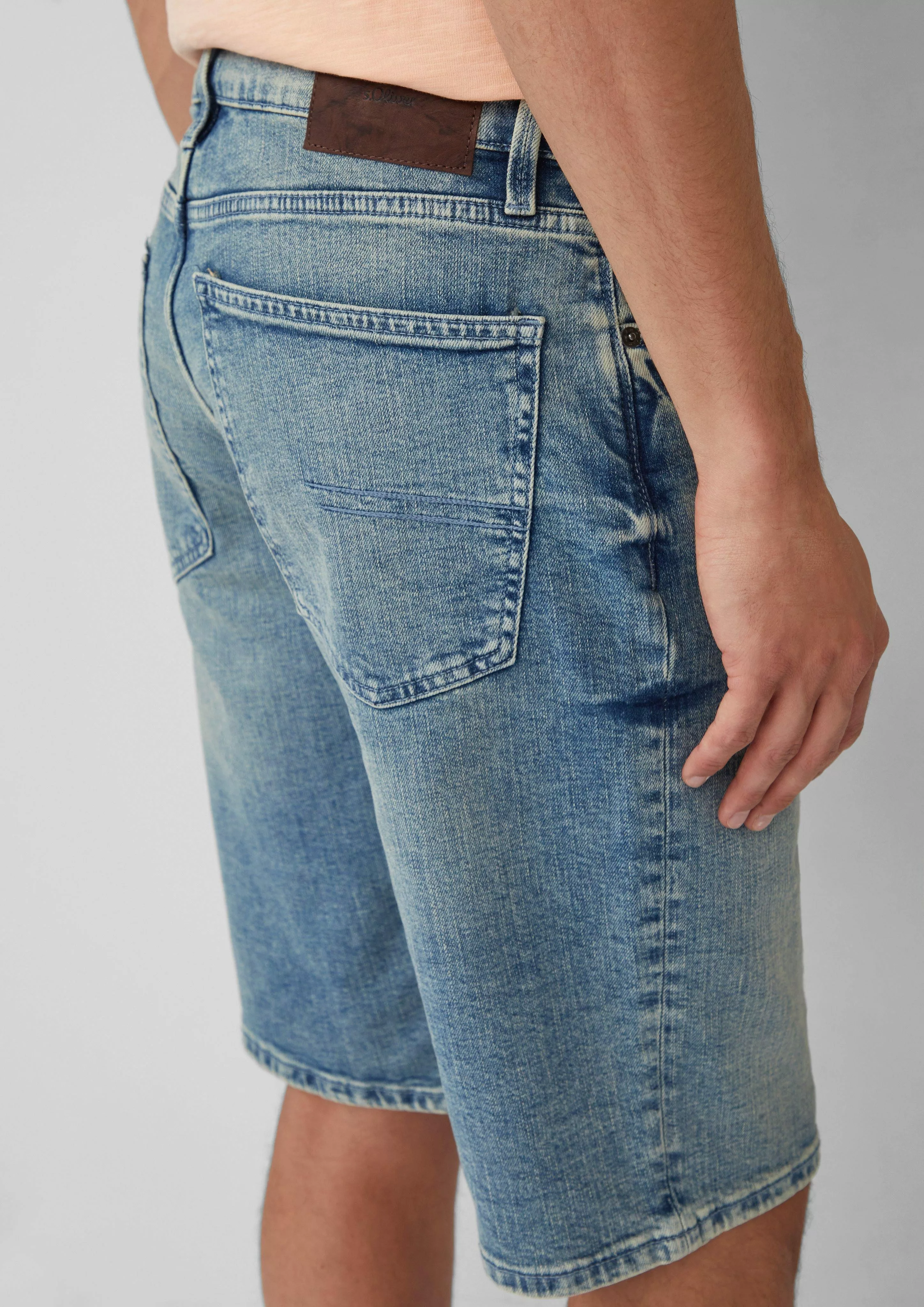 s.Oliver Stoffhose Jeans-Bermuda / Regular Fit günstig online kaufen