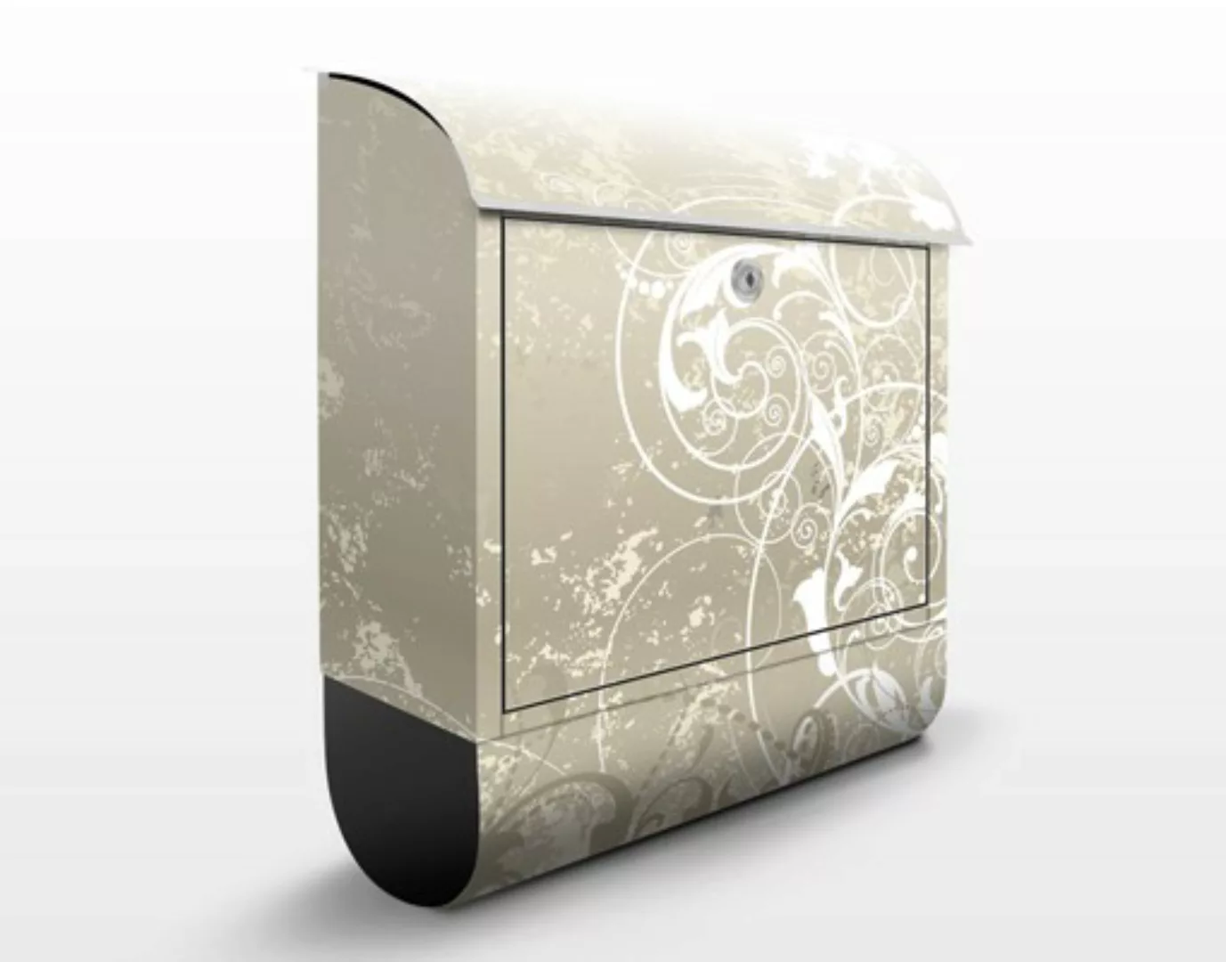 Briefkasten Muster & Textur Perlmutt Ornament Design günstig online kaufen