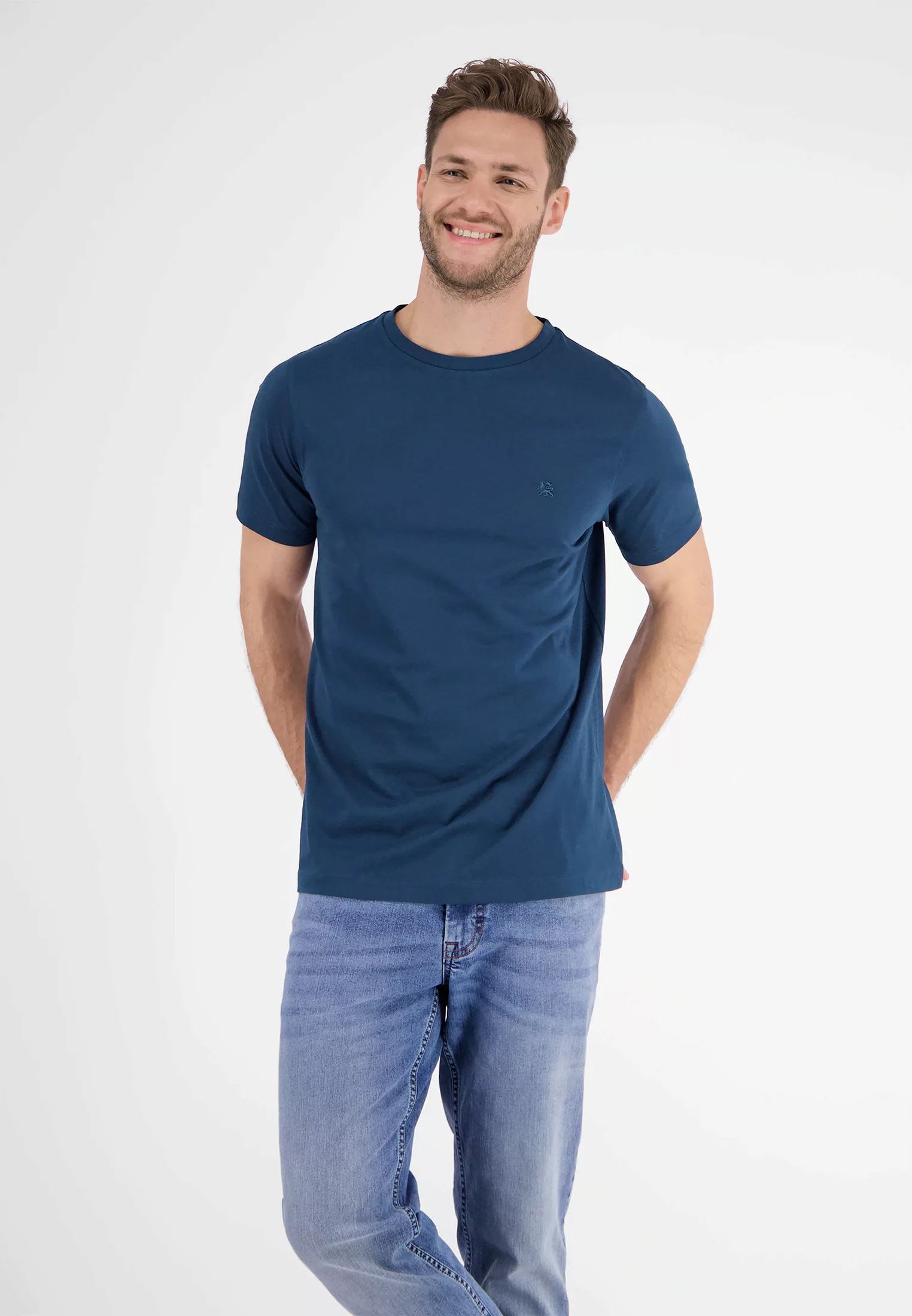 LERROS T-Shirt "LERROS Basic T-Shirt in vielen Farben" günstig online kaufen