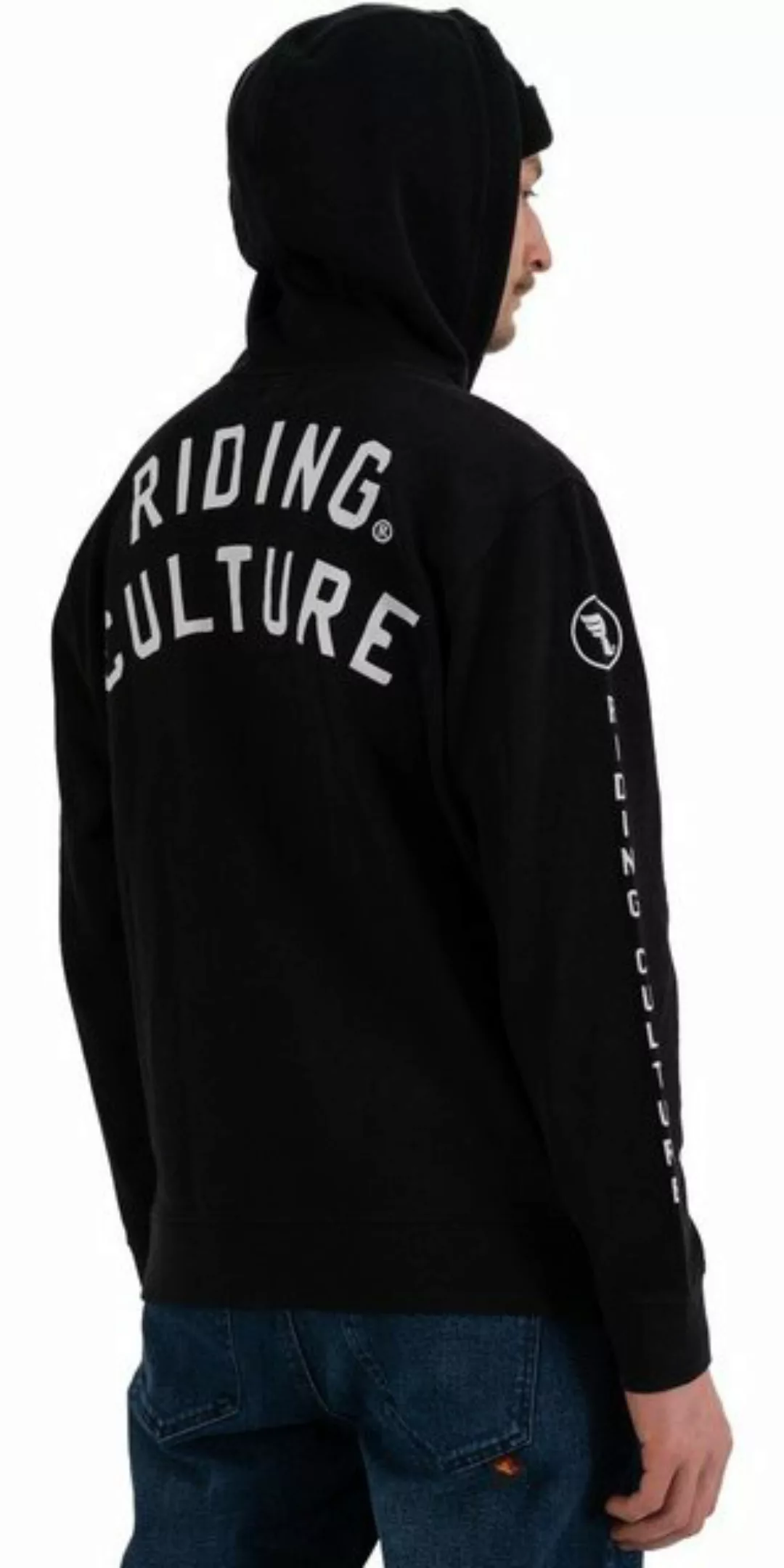 Riding Culture Kapuzenpullover Black Zip günstig online kaufen