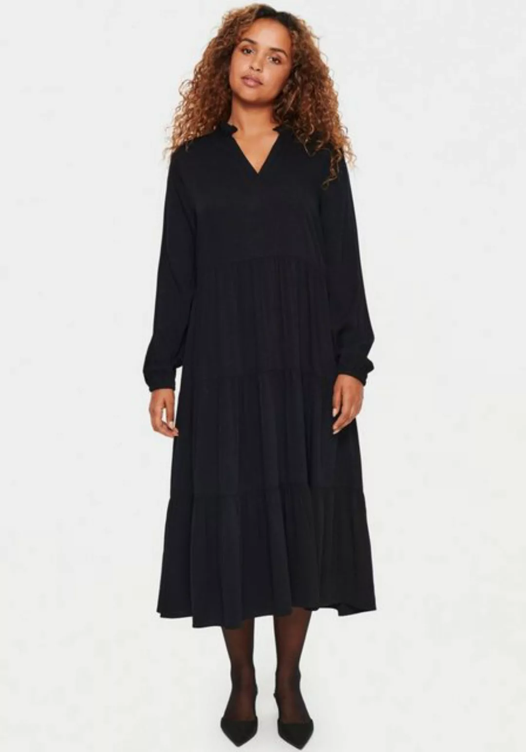 Saint Tropez Sommerkleid EdinaSZ Maxi LS Dress günstig online kaufen