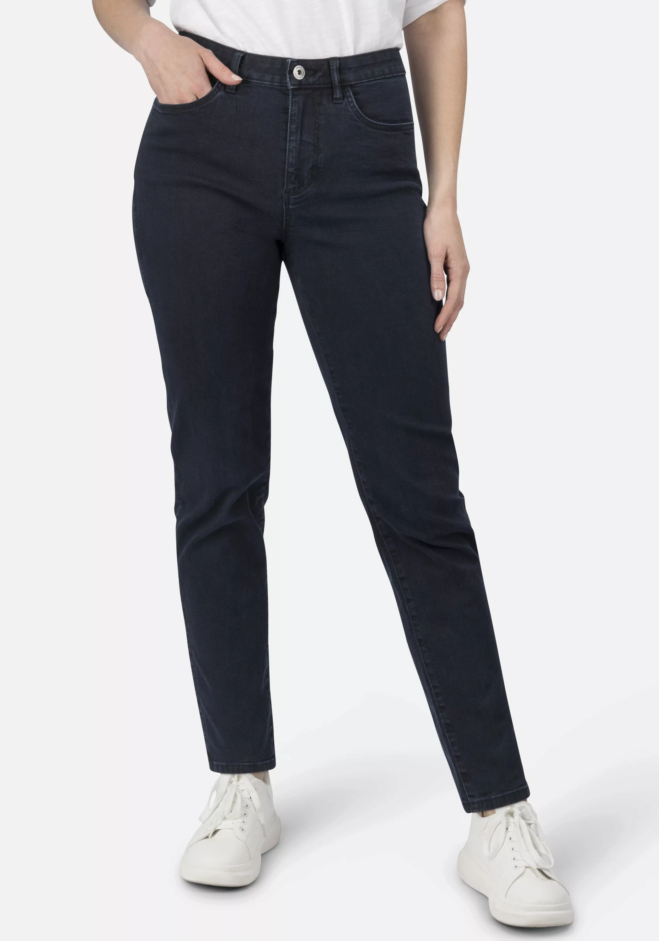 STOOKER WOMEN 5-Pocket-Jeans "Nizza Denim Basic Tapered Fit", Tapered Fit C günstig online kaufen