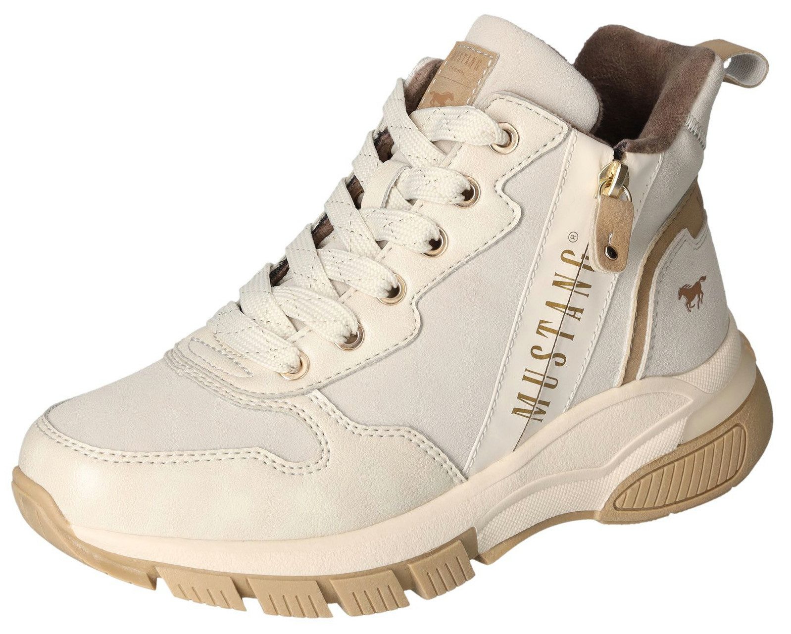 Mustang Shoes Schnürboots, High Top Sneaker, günstig online kaufen