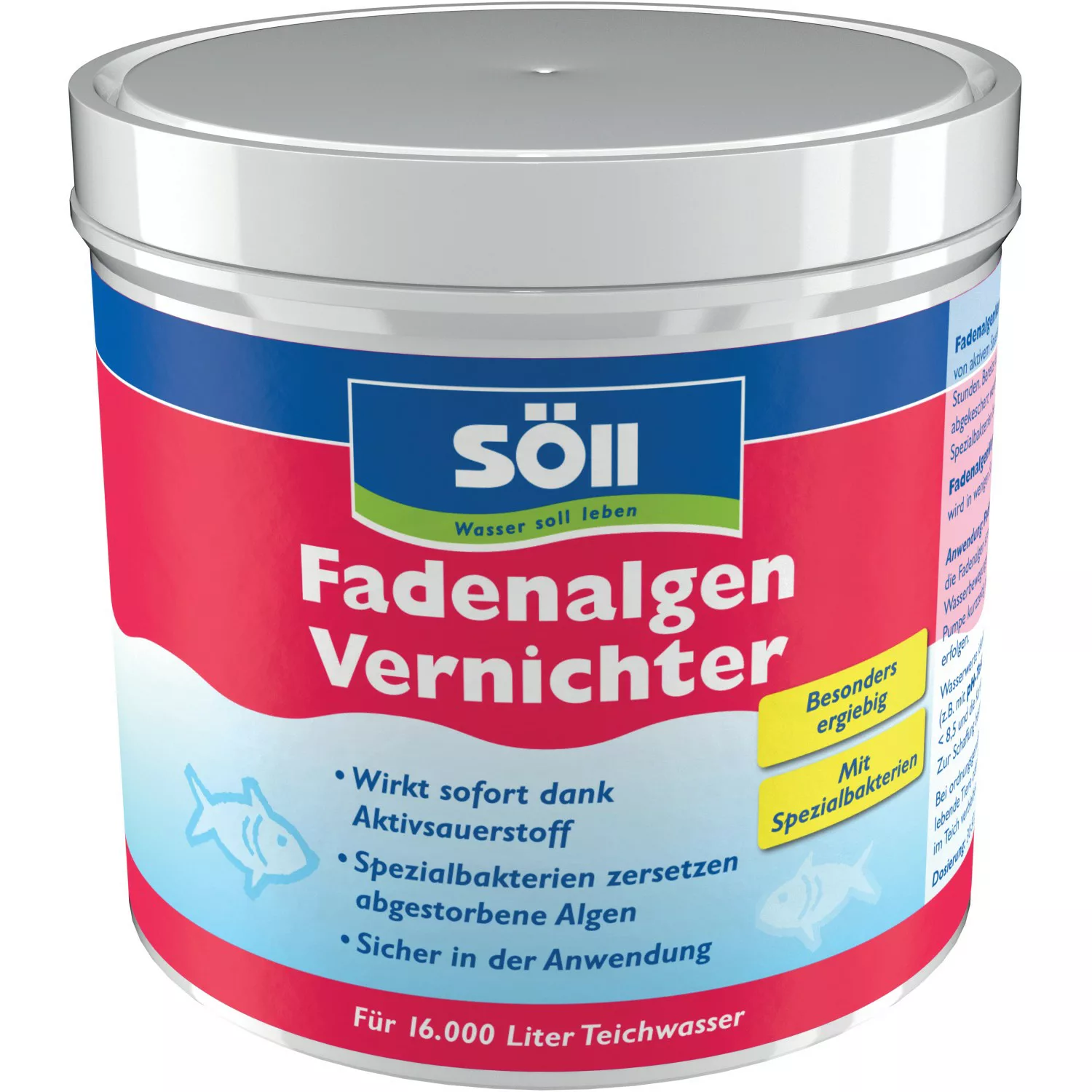 Söll Fadenalgenvernichter 500G Teiche bis 16000 Liter günstig online kaufen