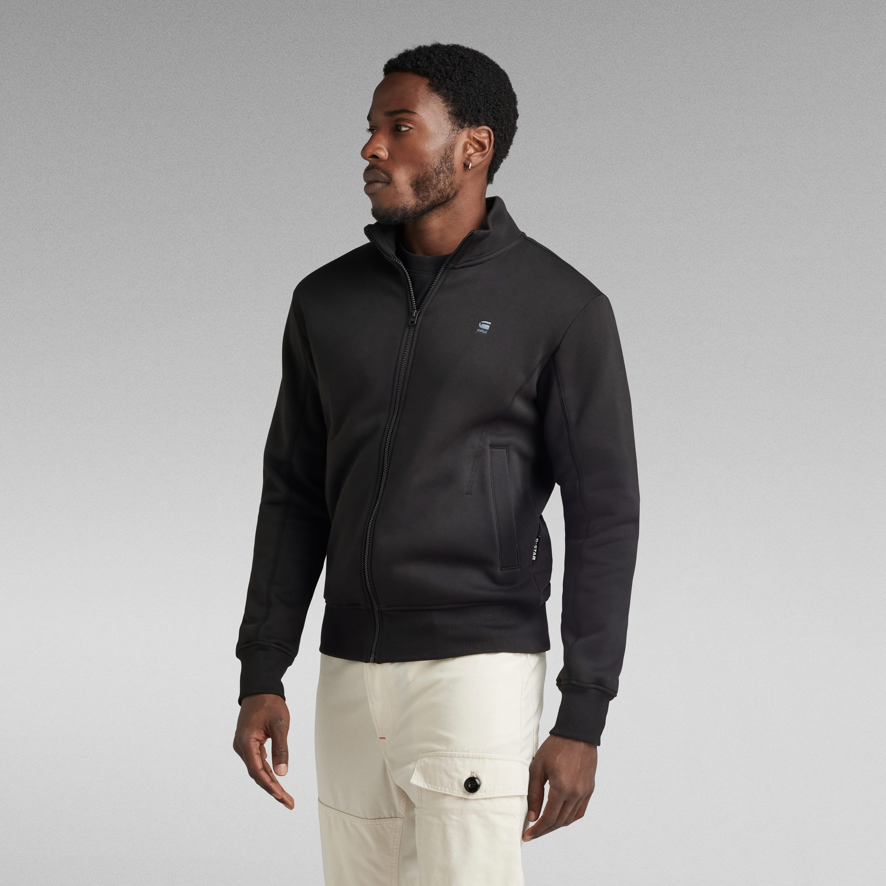 G-STAR Sweatjacke, mit Logostickerei auf der Brust günstig online kaufen