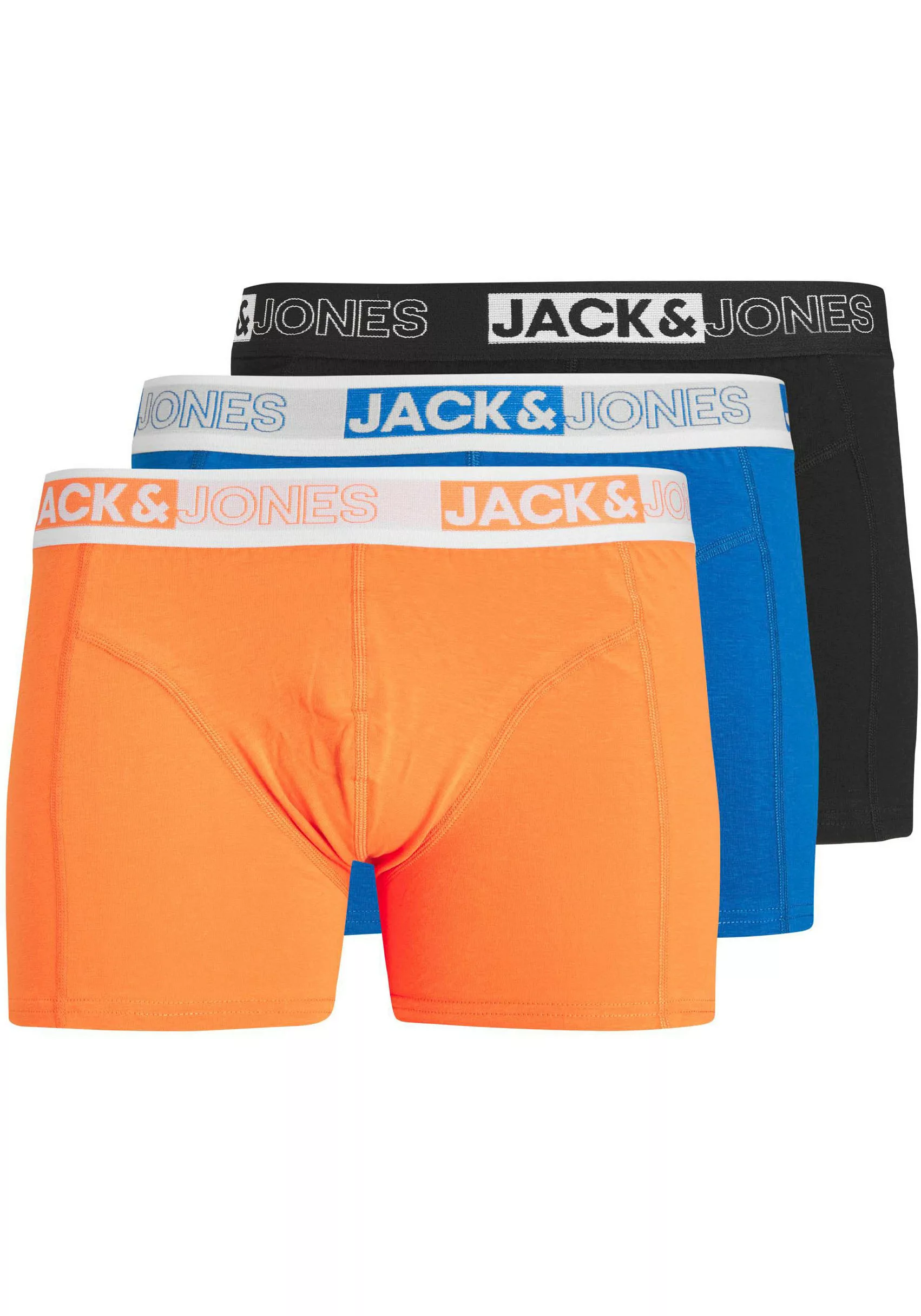 Jack & Jones Boxershorts "JACYAKU TRUNKS 3 PACK", (Packung, 3 St.) günstig online kaufen