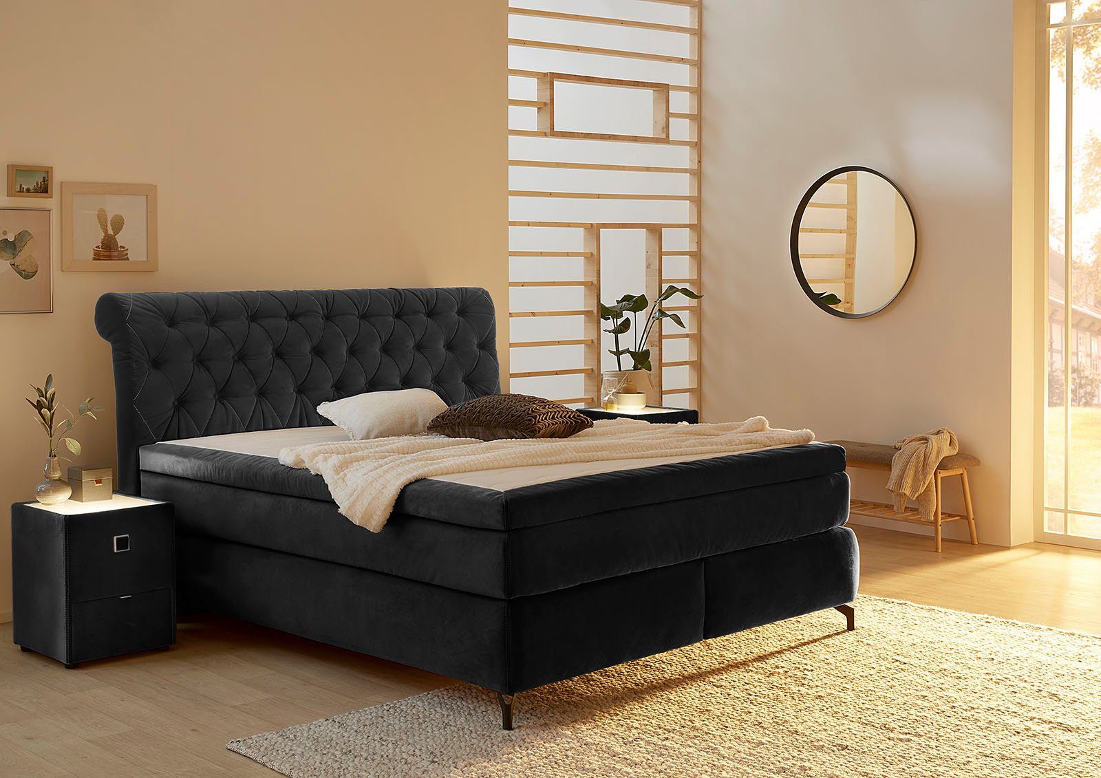 Jockenhöfer Gruppe Boxspringbett Scarlett mit einer günstig online kaufen
