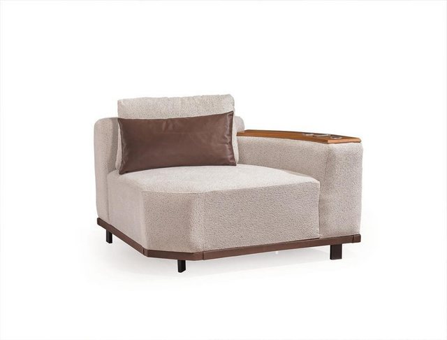 Xlmoebel Ecksofa Designer-Ecksofa in Beige für das Wohnzimmer mit luxuriöse günstig online kaufen