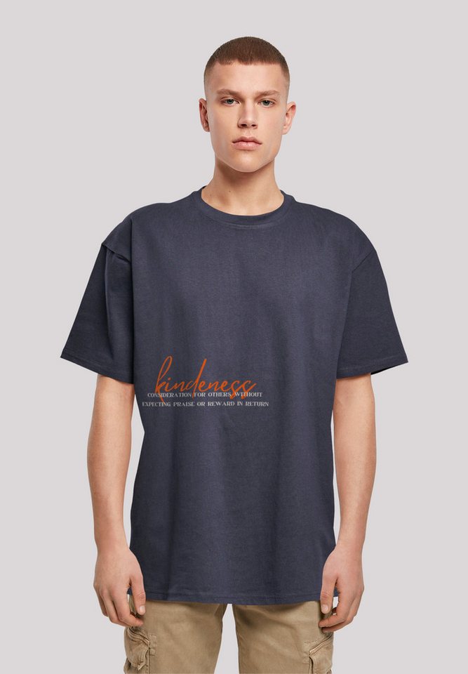 F4NT4STIC T-Shirt kindness OVERSIZE TEE Print günstig online kaufen