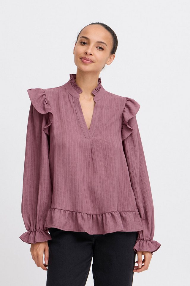 b.young Langarmbluse BYJULIANA LS BLOUSE stylische Langarmbluse günstig online kaufen