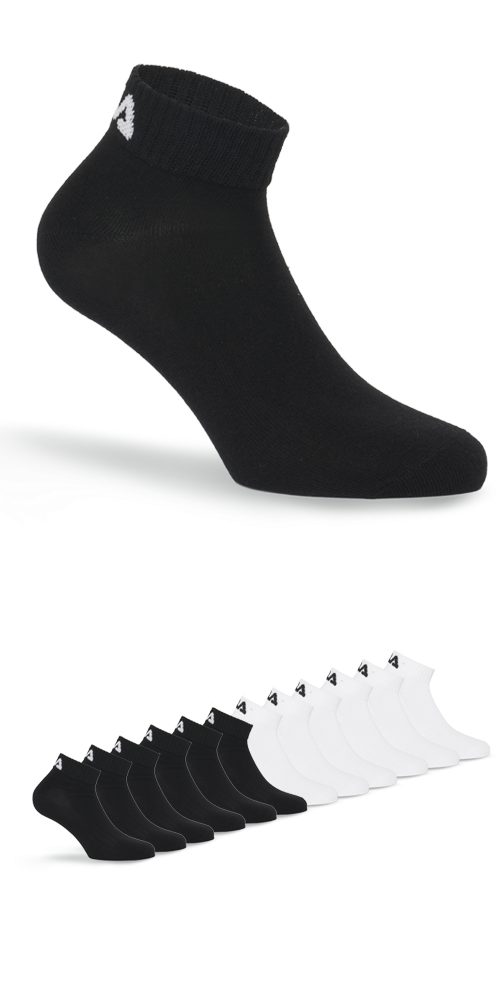 Fila Kurzsocken "UNISEX QUARTER PLAIN SOCKS", (12 Paar) günstig online kaufen