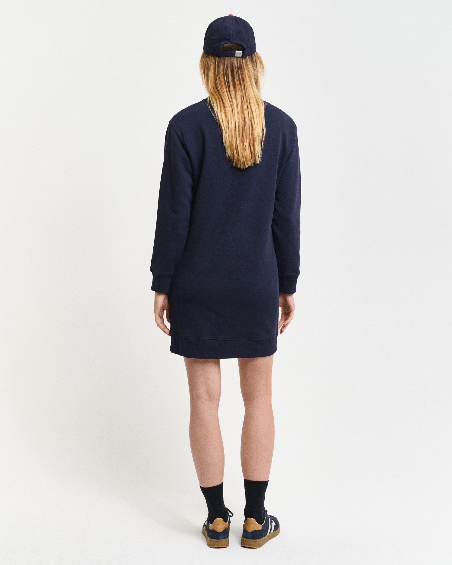 Gant Sweatkleid SHIELD C-NECK SWEAT DRESS günstig online kaufen