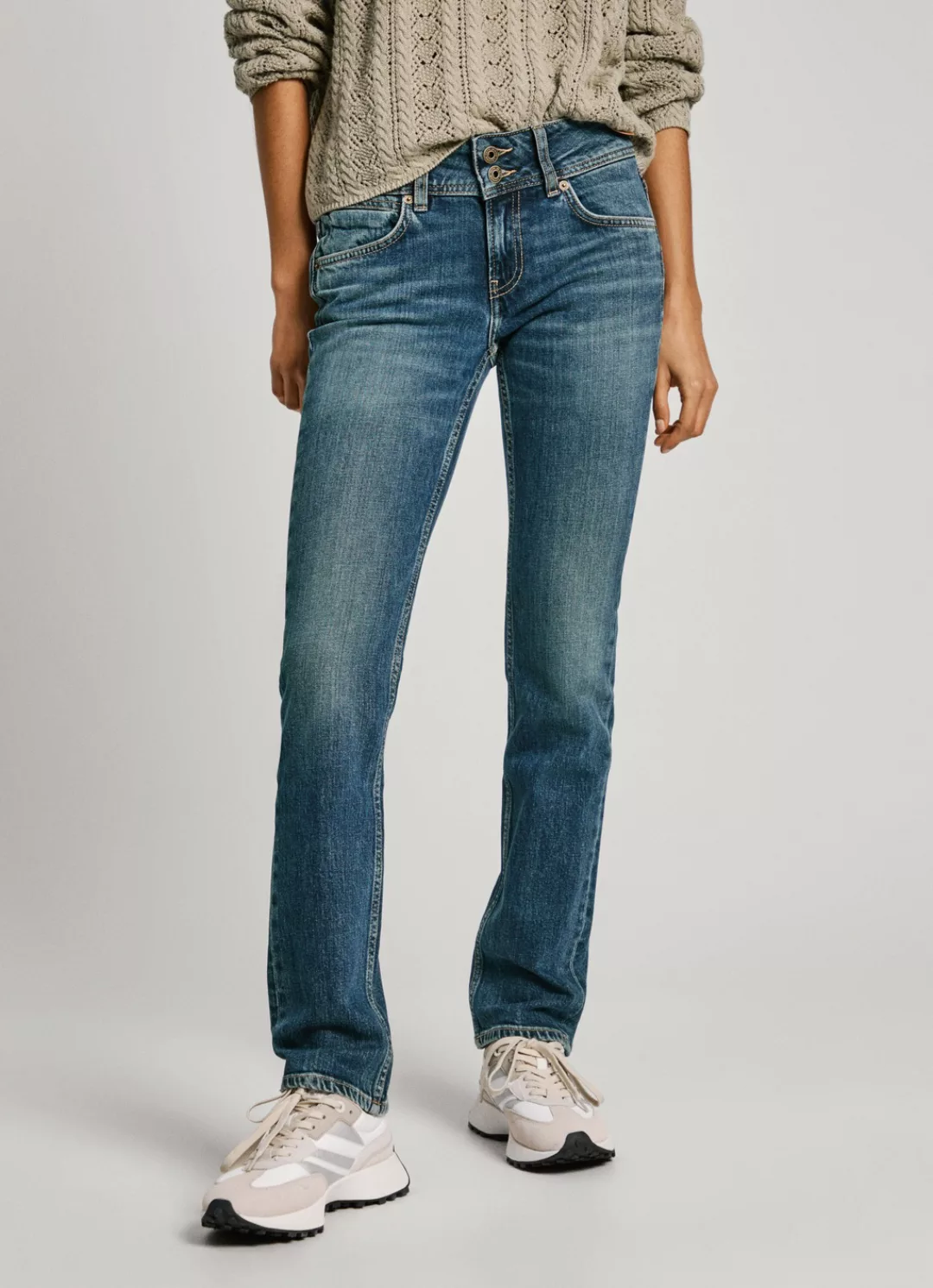 Pepe Jeans Slim-fit-Jeans "SLIM JEANS LW" günstig online kaufen