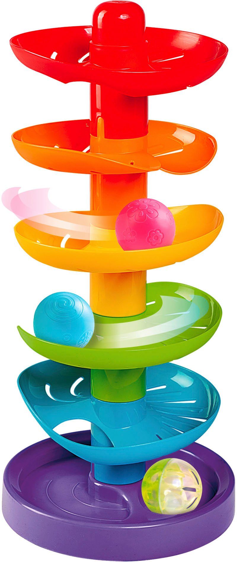 ABC-Dickie-Simba Lernspielzeug Kleinkindwelt Regenbogen Kugelturm 104010053 günstig online kaufen