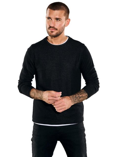 emilio adani Langarmshirt Pullover uni günstig online kaufen