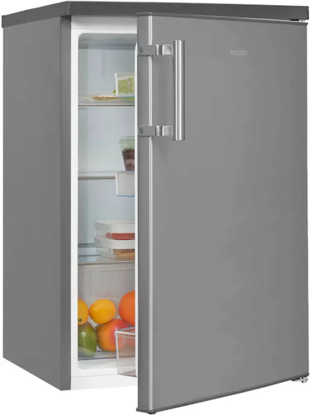 exquisit Kühlschrank »KS16-V-H-010D«, KS16-V-H-010D inoxlook, 85,5 cm hoch, günstig online kaufen