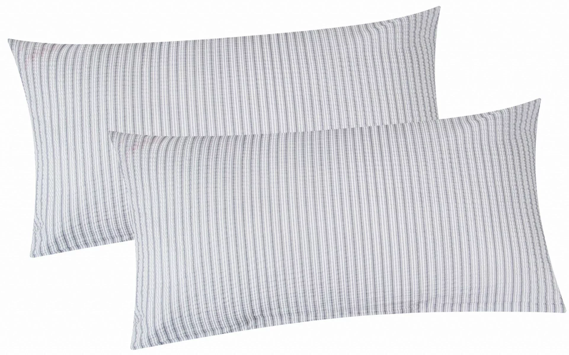 Heubergshop Kissenbezug, (2 Stück), Seersucker Kissenbezug günstig online kaufen