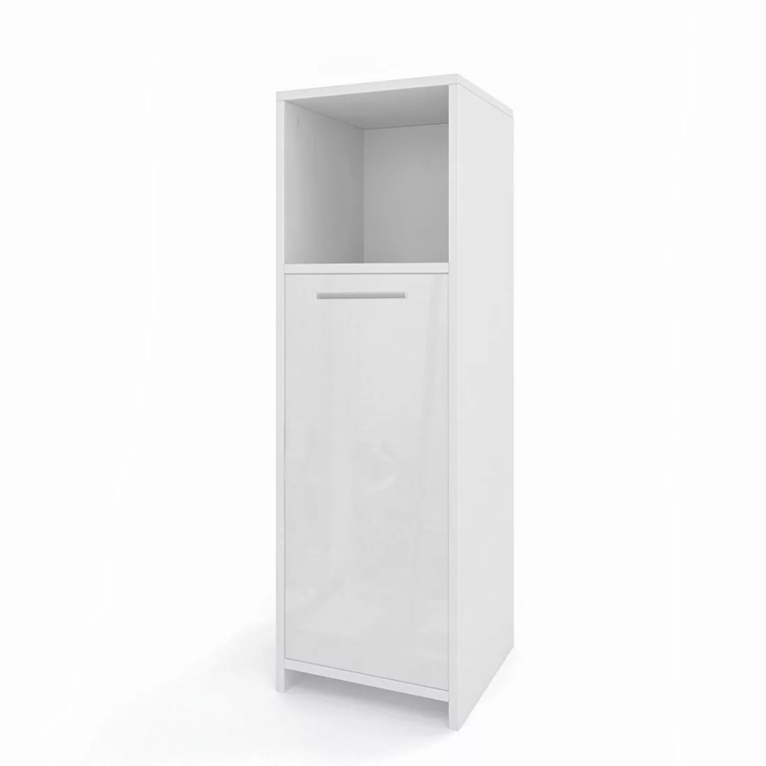 Vicco Midischrank Kiko, Weiß Hochglanz, 30 günstig online kaufen