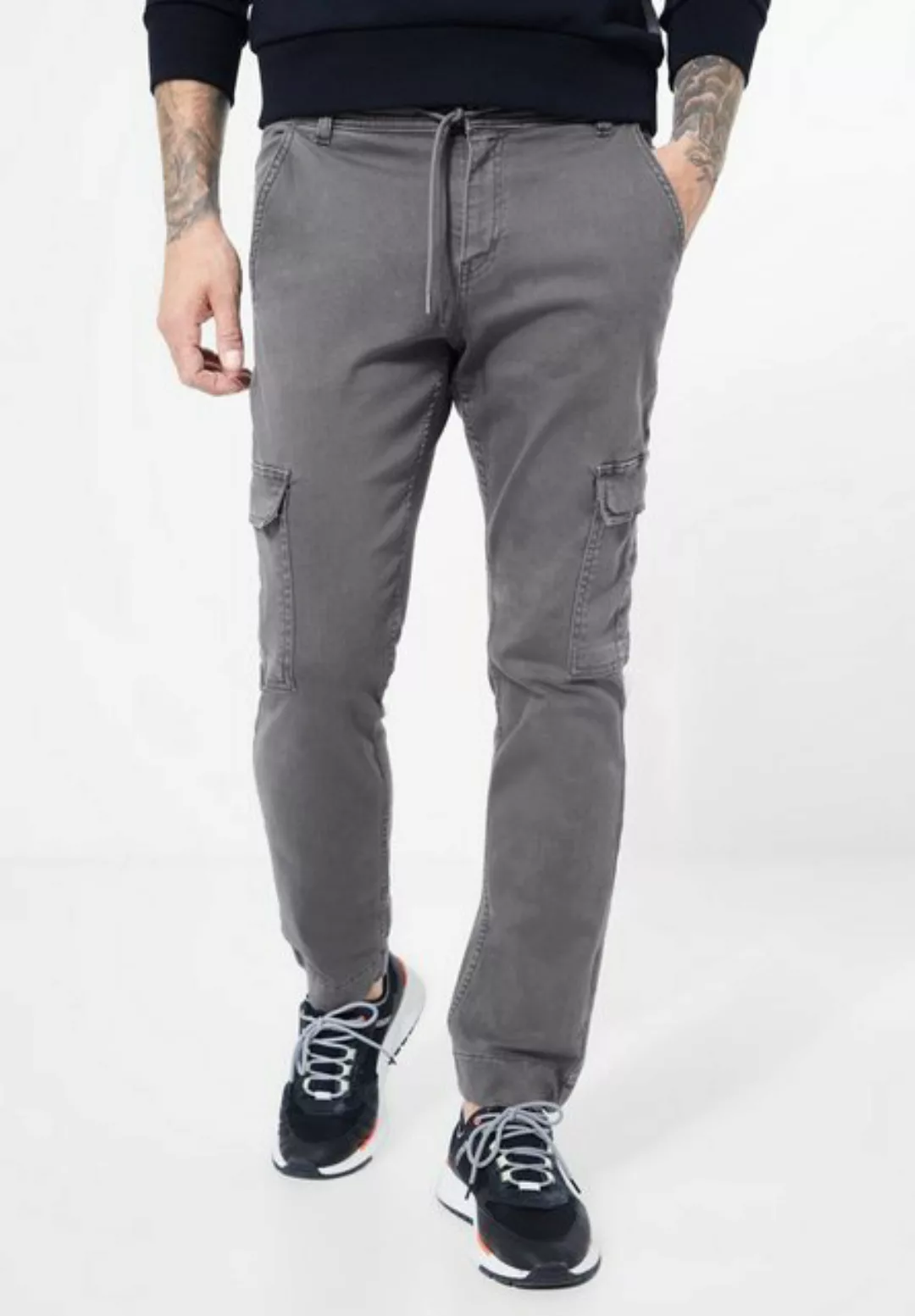 STREET ONE MEN Cargohose, mit Cargo Taschen günstig online kaufen