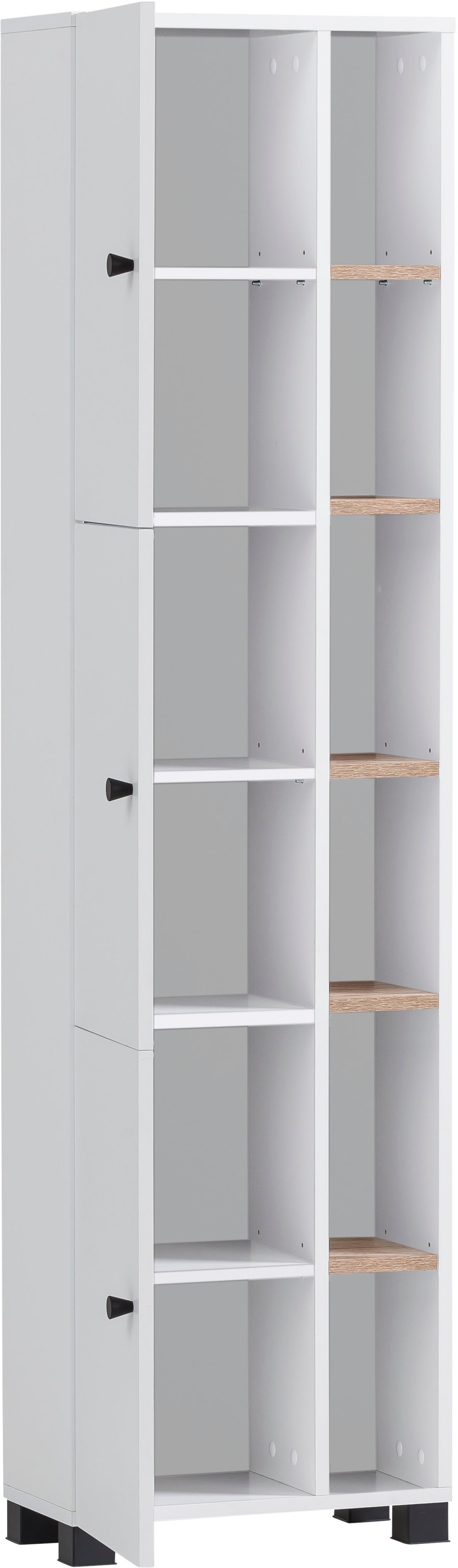 welltime Hochschrank "Balto, Breite 44 cm", Regal beidseitig montierbar günstig online kaufen