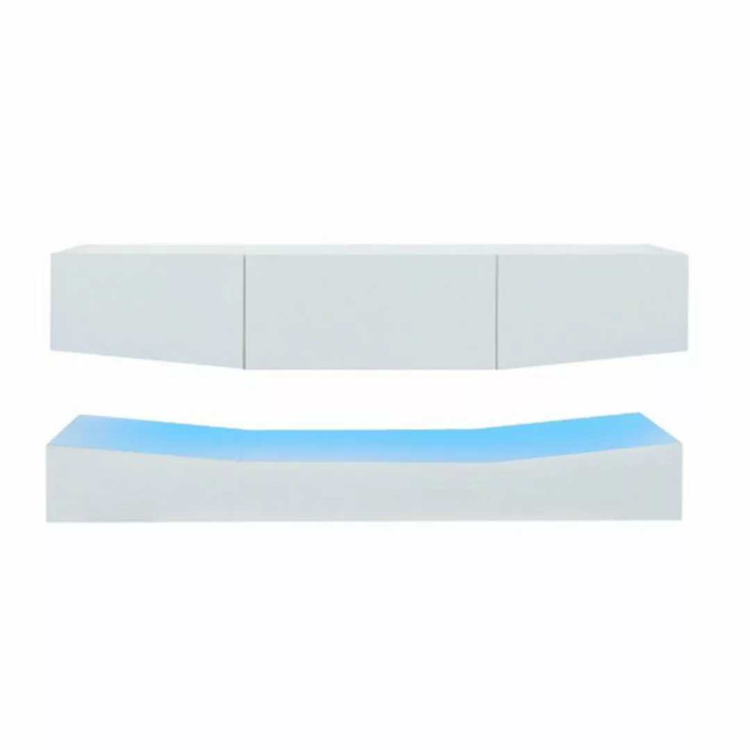 DOPWii TV-Schrank TV Board,TV Stand,TV-Schrank Hängend Wand befestigter sch günstig online kaufen