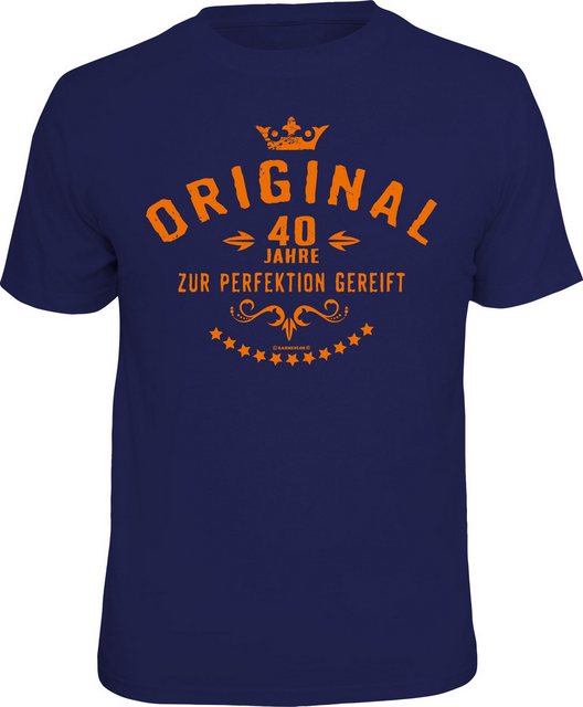 RAHMENLOS® T-Shirt Original 40 Jahre zur Perfektion gereift günstig online kaufen