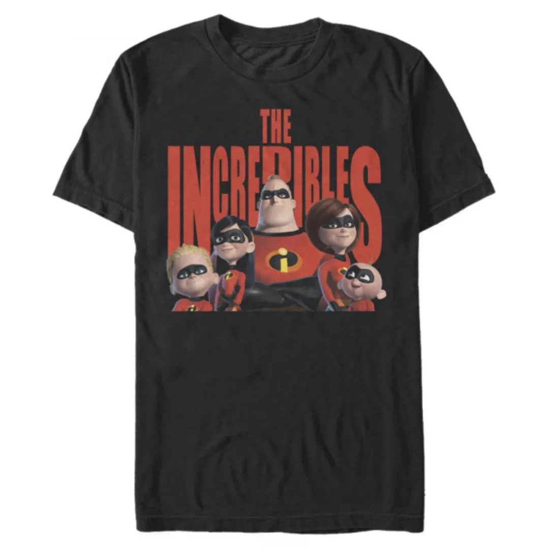 Pixar - Die Unglaublichen - Gruppe Title Head - Männer T-Shirt günstig online kaufen