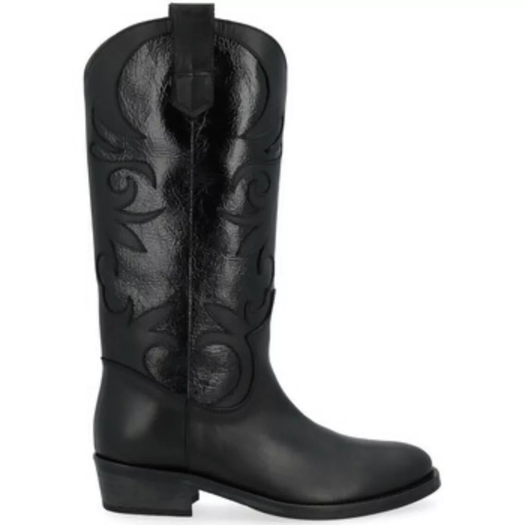 Via Roma 15  Damenstiefel Texanisch  schwarz günstig online kaufen