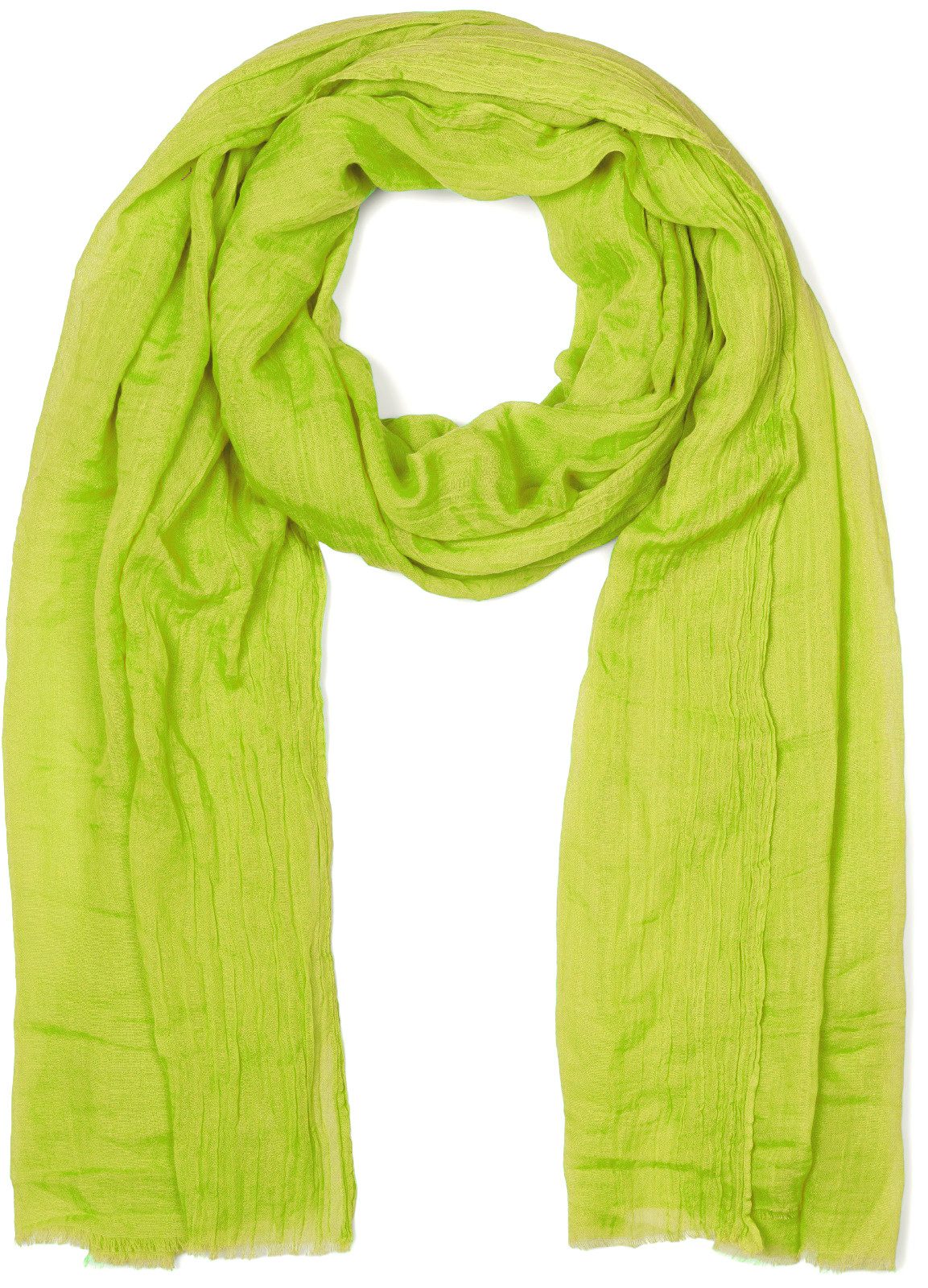 styleBREAKER Modeschal Leichter Schal Einfarbig, (1-St) günstig online kaufen