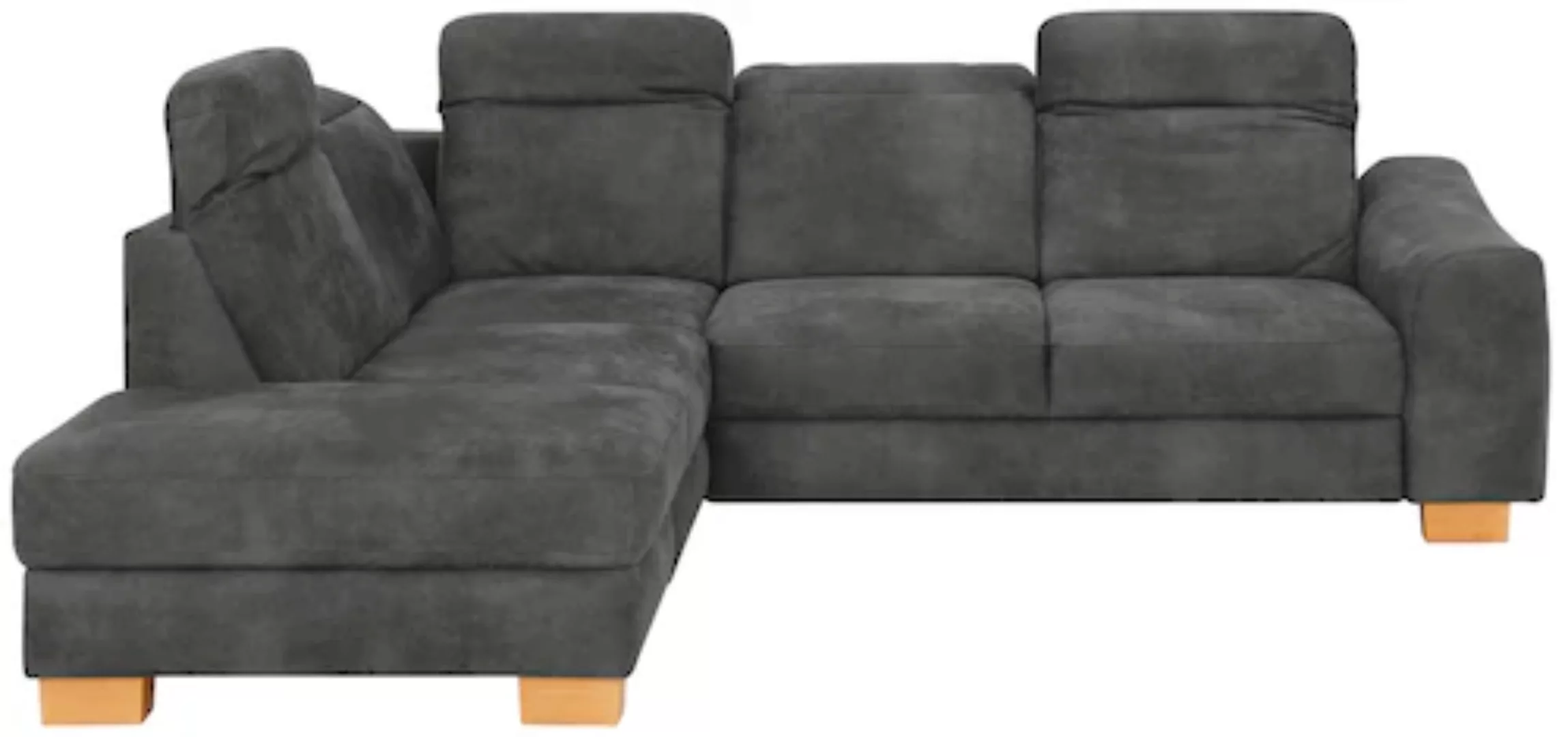 Home affaire Ecksofa »Dundee L-Form«, wahlweise mit Kopfteilverstellung und günstig online kaufen