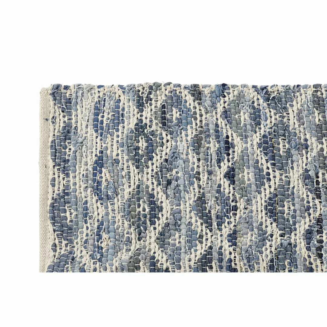 Teppich Dkd Home Decor Blau Weiß (120 X 180 X 1 Cm) günstig online kaufen